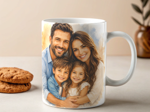 Personalizirana šalica s tekstom ili fotografijom