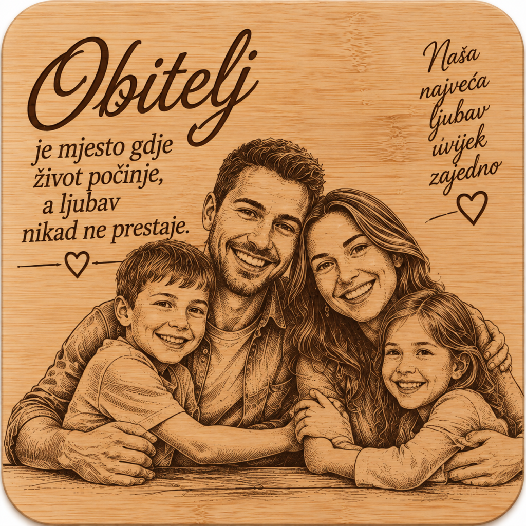 Personalizirana gravirana ploča