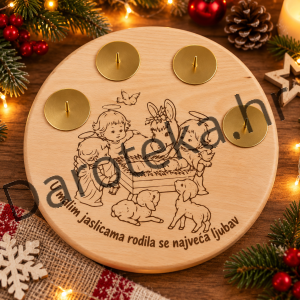 dječji adventski vijenac